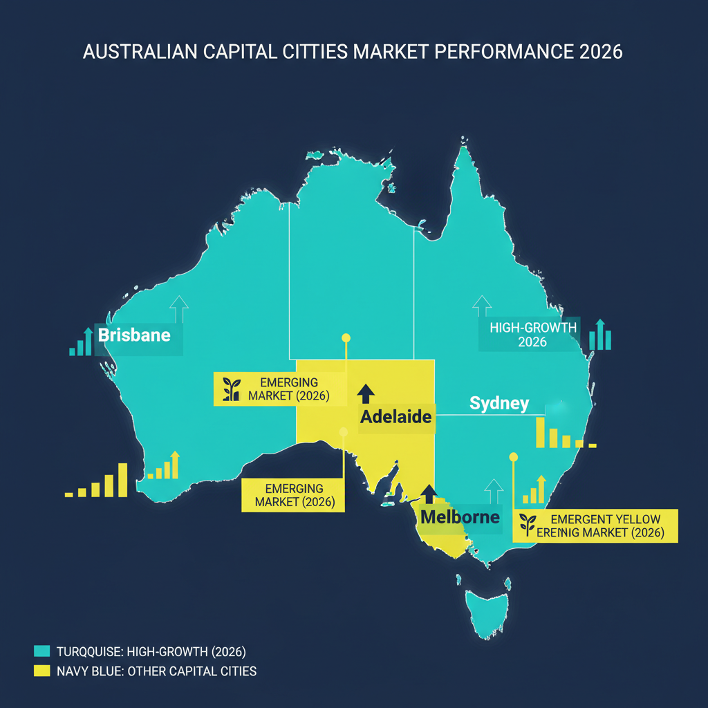 Property Investment Australia Complete Guide for Beginners and Intermediate Investors 4 2026 Australian property investment market performance by capital city