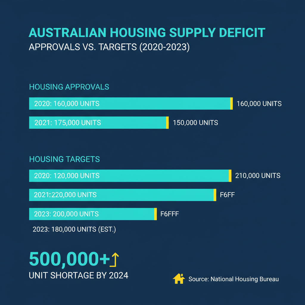 Is the Australian Property Market About to Boom Again in 2026 - What Investors Need to Know 1 Australian housing supply shortage statistics 2026 infographic