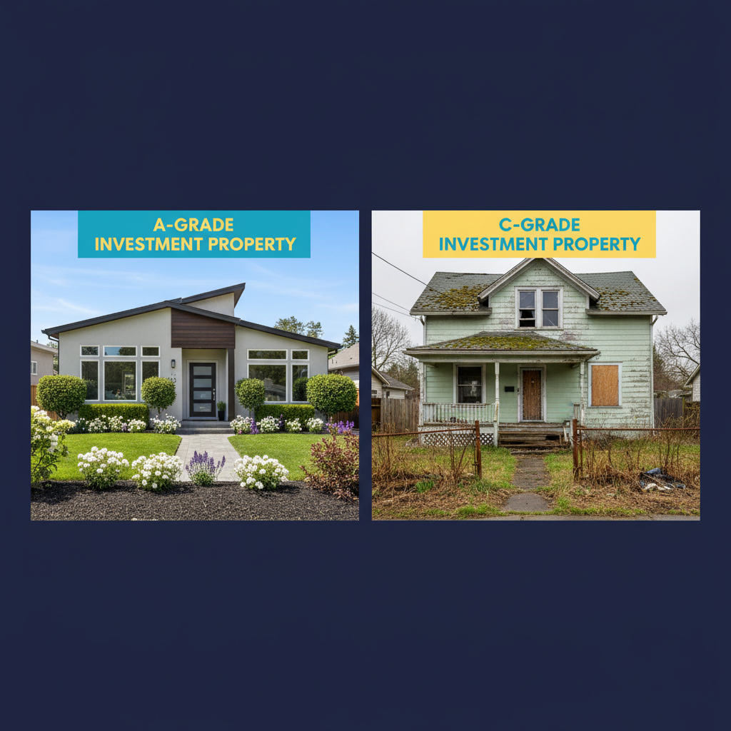 Is the Australian Property Market About to Boom Again in 2026 - What Investors Need to Know 2 Investment-grade property comparison A-grade versus C-grade
