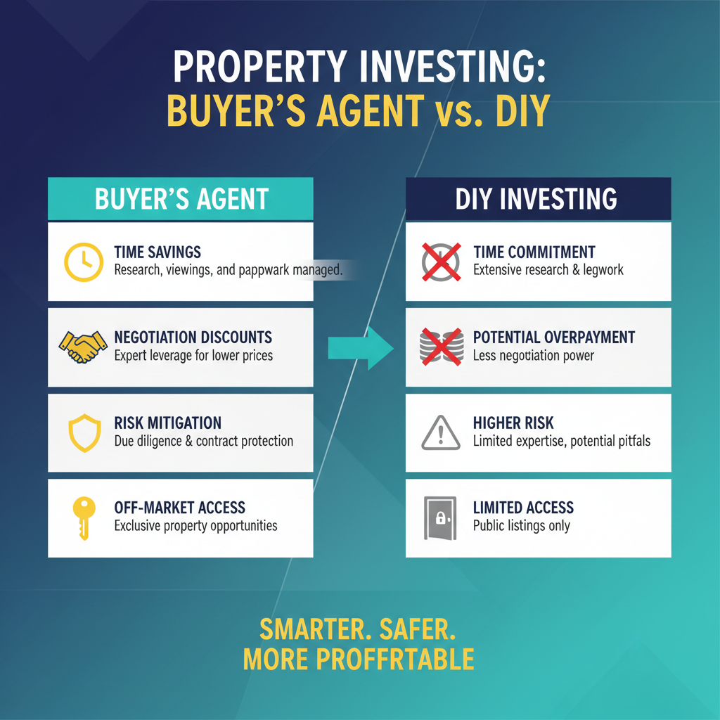 Who Is Dragan Dimovski from Buyers Agency Australia and How He Helps Property Investors 2 Buyers agent value comparison chart showing cost savings and benefits