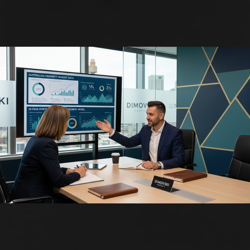 Buyers Agency Australia founder Dragan Dimovski providing property investment strategy consultation