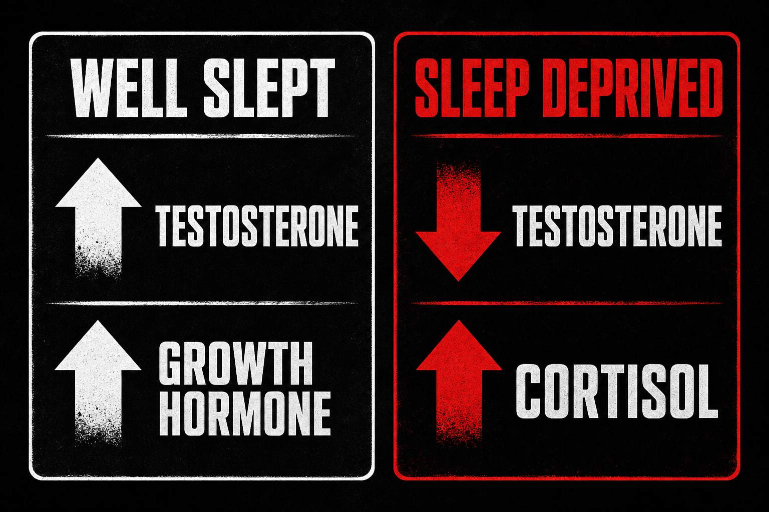 Hormonal impact of sleep deprivation on testosterone and cortisol for strength athletes