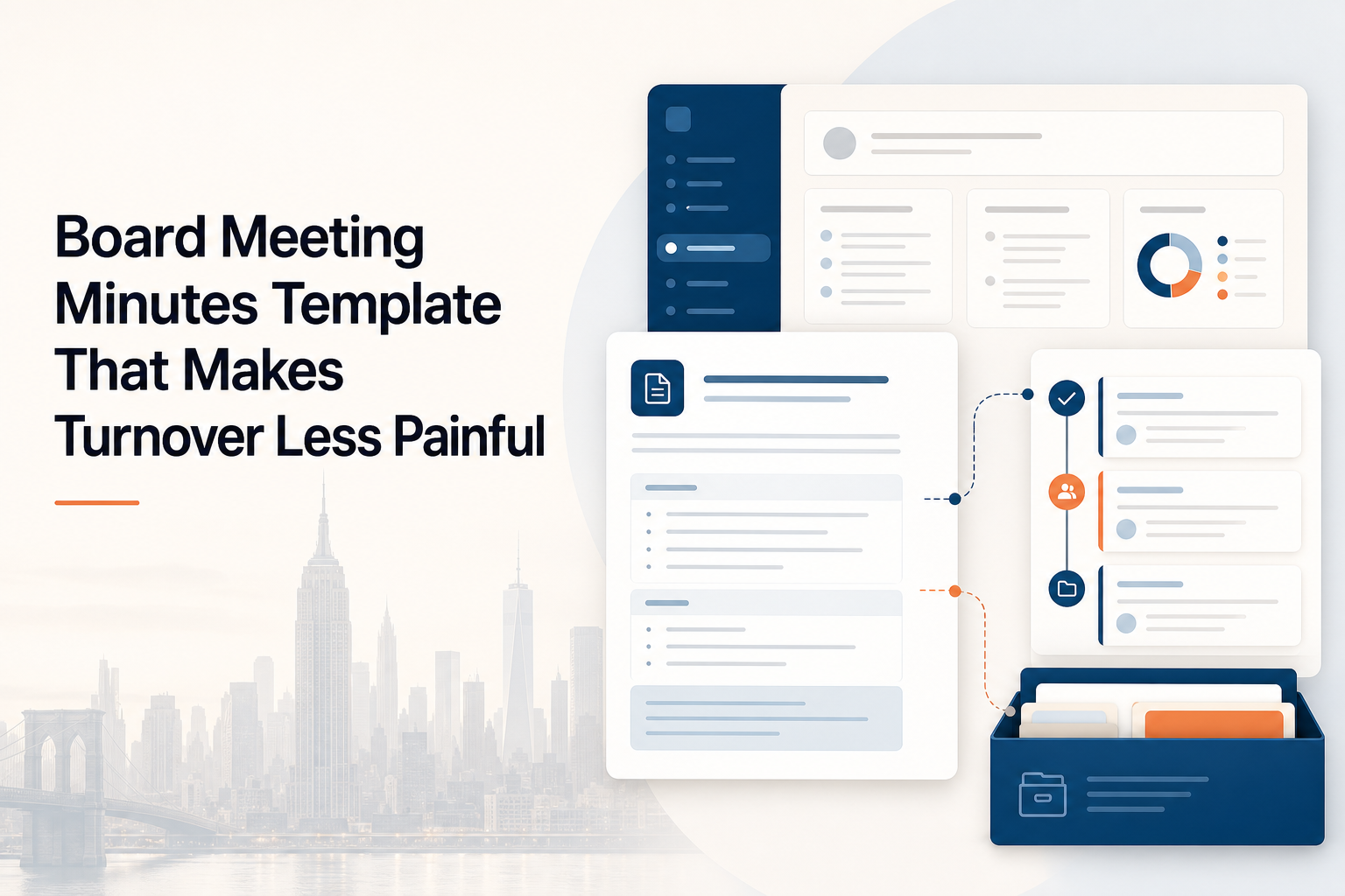 Board Meeting Minutes Template That Makes Turnover Less Painful