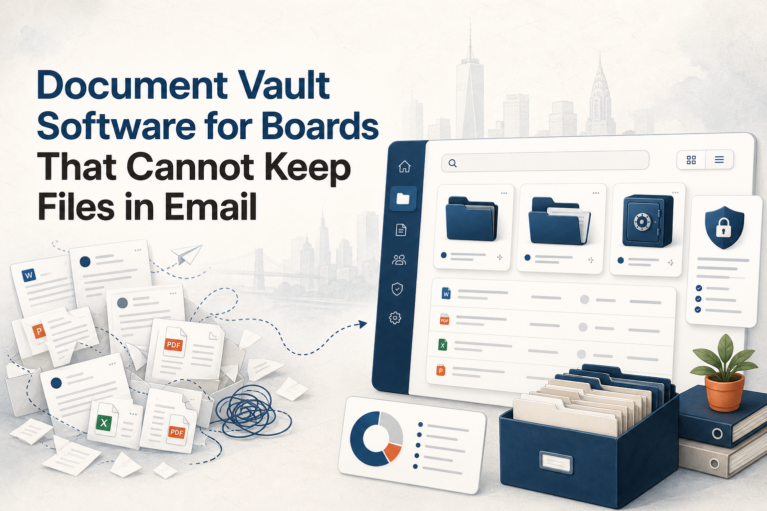 Document Vault Software for Boards That Cannot Keep Files in Email