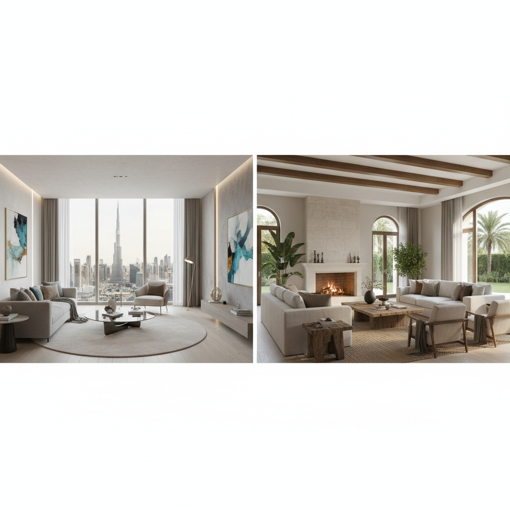 Visual comparison of