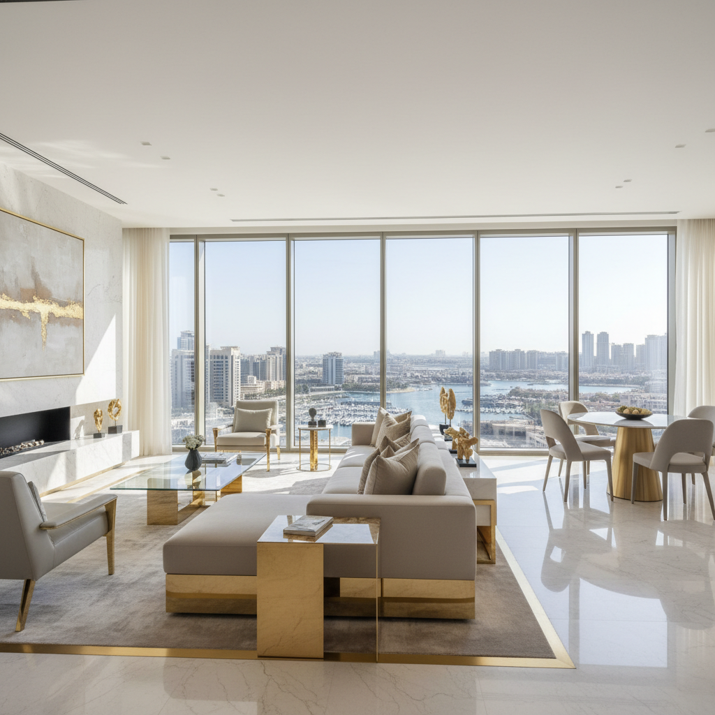 Luxury apartment interior
