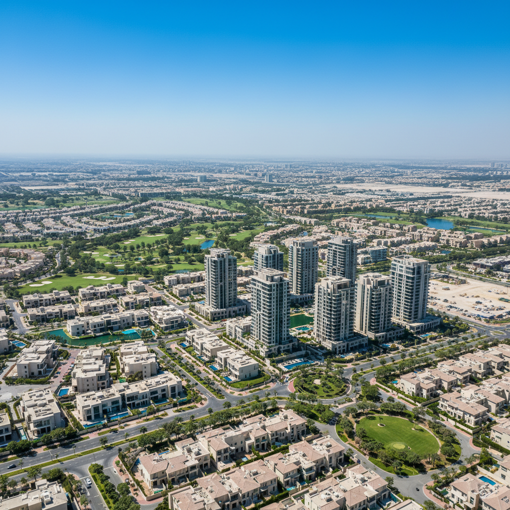 Aerial perspective of